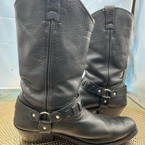 XElement men 13 harness motorcycle biker boots